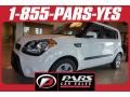 2013 Clear White Kia Soul 1.6  photo #1