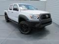 2015 Super White Toyota Tacoma PreRunner Double Cab  photo #2