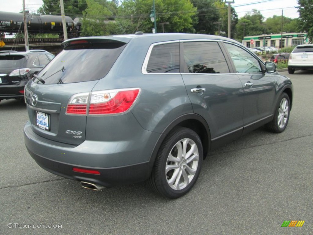 2011 CX-9 Grand Touring AWD - Dolphin Gray Mica / Black photo #6