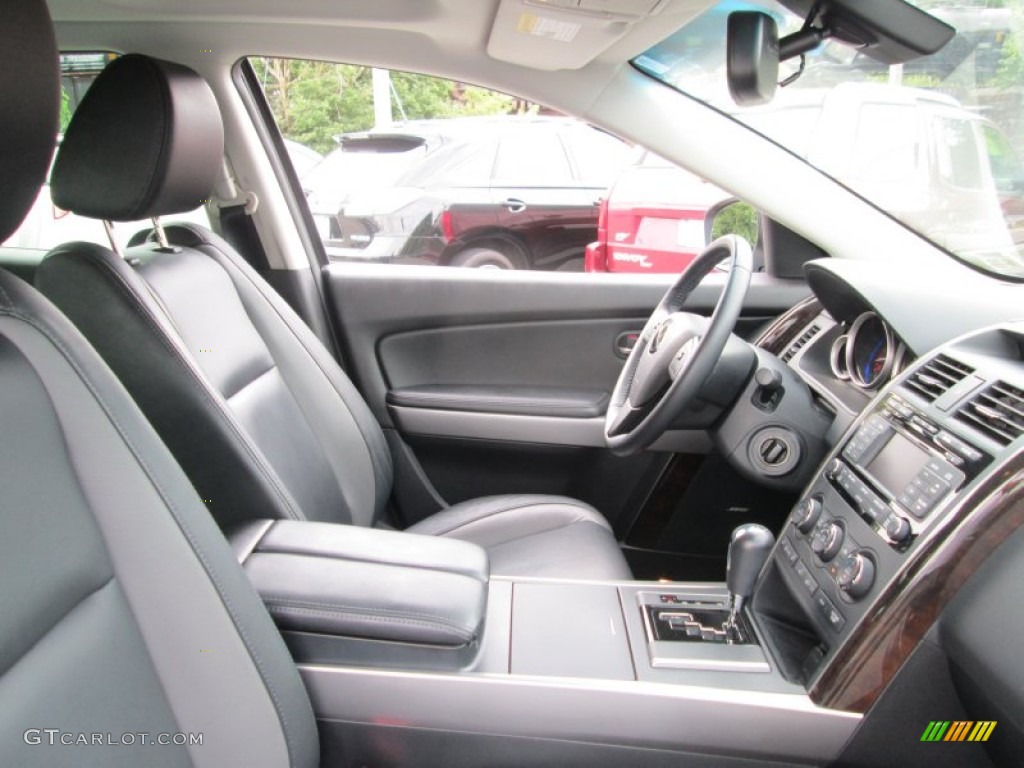 2011 CX-9 Grand Touring AWD - Dolphin Gray Mica / Black photo #15