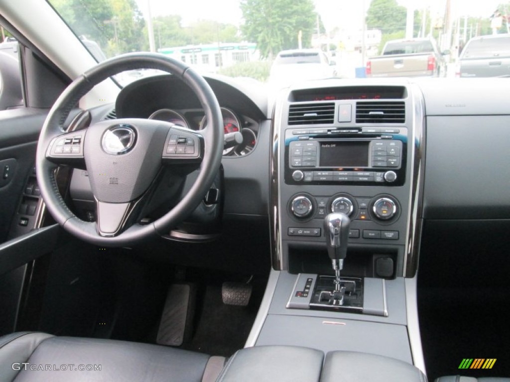 2011 CX-9 Grand Touring AWD - Dolphin Gray Mica / Black photo #16