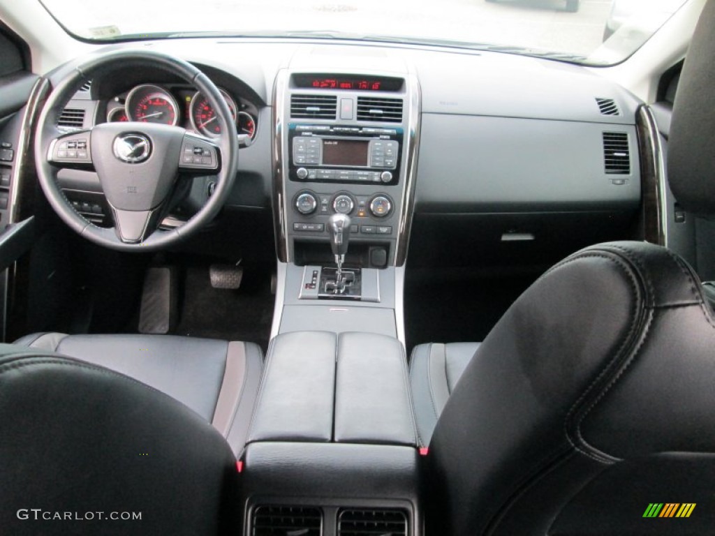 2011 CX-9 Grand Touring AWD - Dolphin Gray Mica / Black photo #25