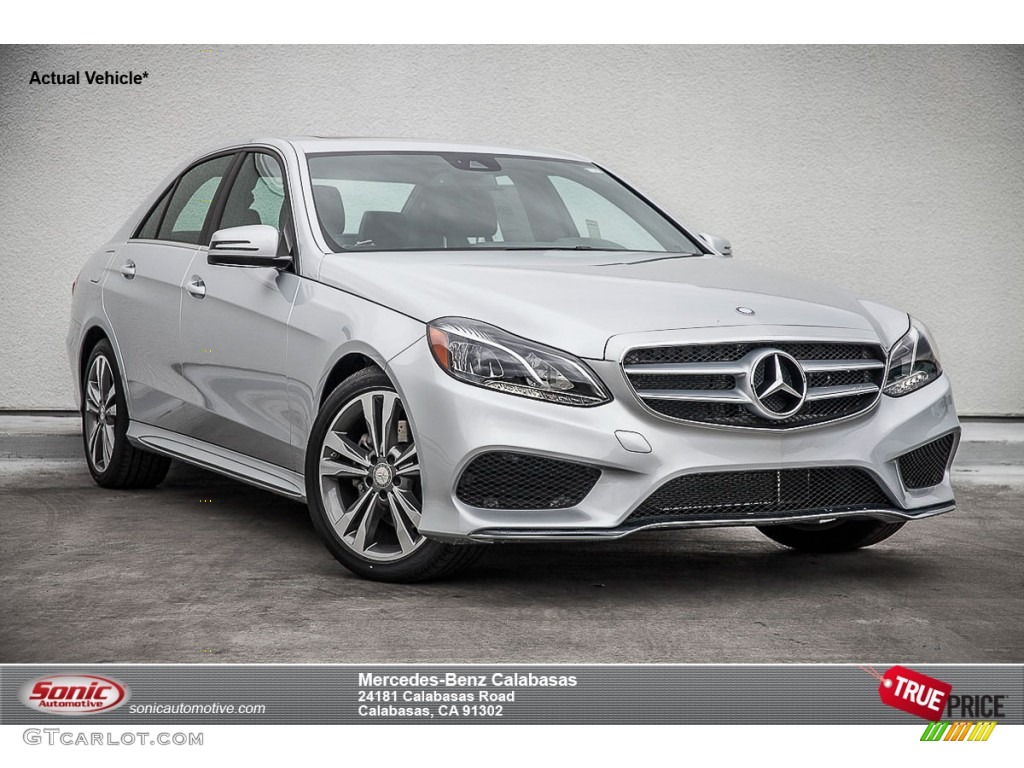2016 E 350 Sedan - Iridium Silver Metallic / Black photo #1