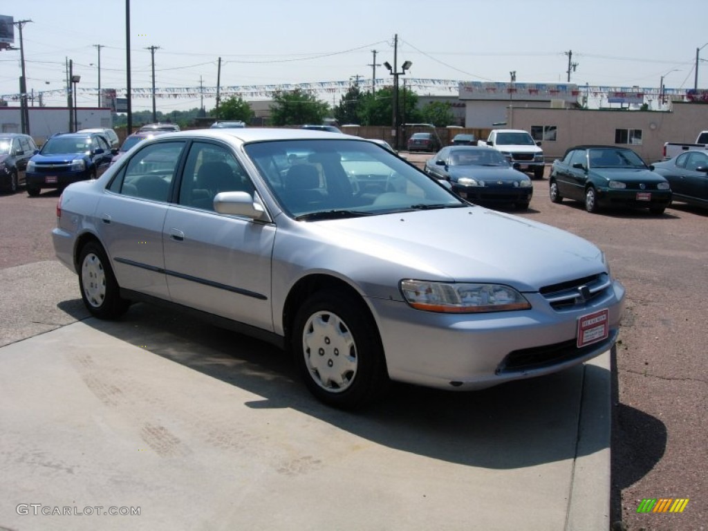 1998 Accord LX Sedan - Regent Silver Pearl / Quartz photo #7