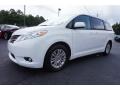 2014 Super White Toyota Sienna XLE  photo #3