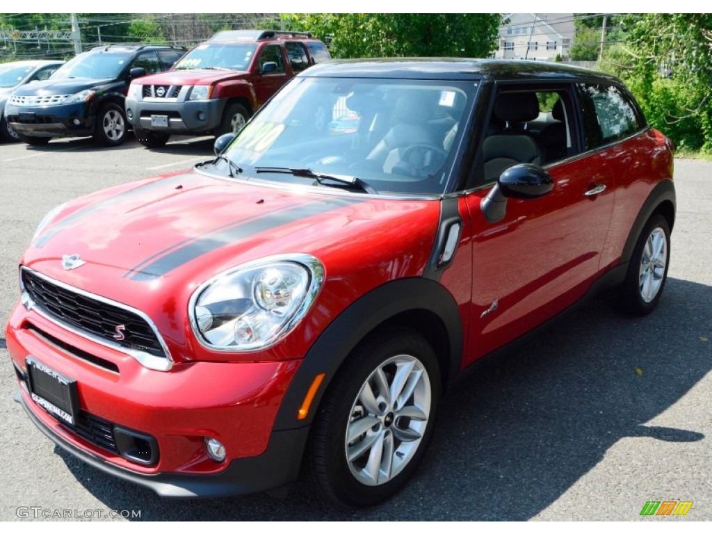 Chili Red 2015 Mini Paceman Cooper S All4 Exterior Photo #106514545