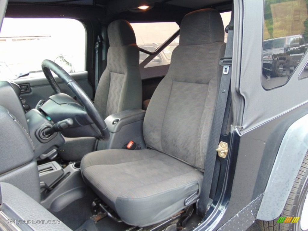 2005 Jeep Wrangler Unlimited 4x4 Front Seat Photo #106517608
