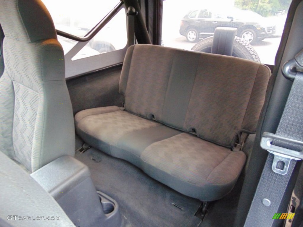 Dark Slate Gray Interior 2005 Jeep Wrangler Unlimited 4x4 Photo #106517629