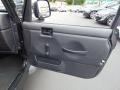 2005 Jeep Wrangler Dark Slate Gray Interior Door Panel Photo