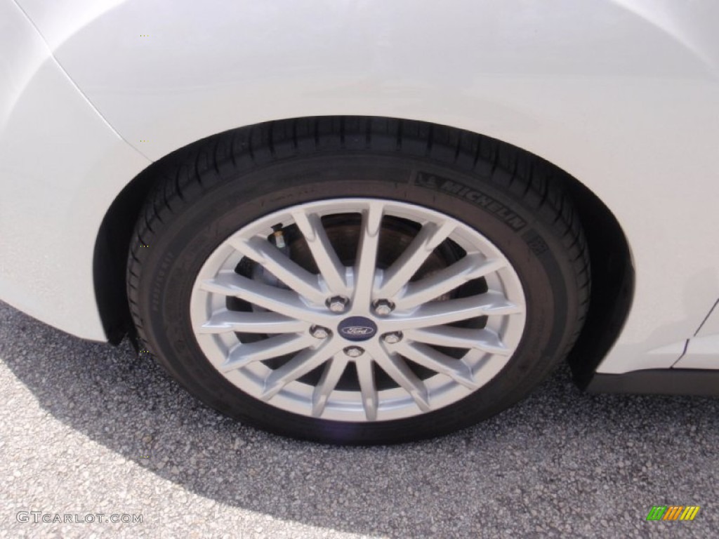 2015 C-Max Hybrid SEL - White Platinum Tricoat / Medium Light Stone photo #11