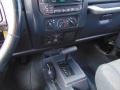 2005 Jeep Wrangler Dark Slate Gray Interior Controls Photo