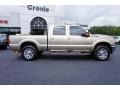 2012 Pale Adobe Metallic Ford F250 Super Duty Lariat Crew Cab 4x4  photo #8