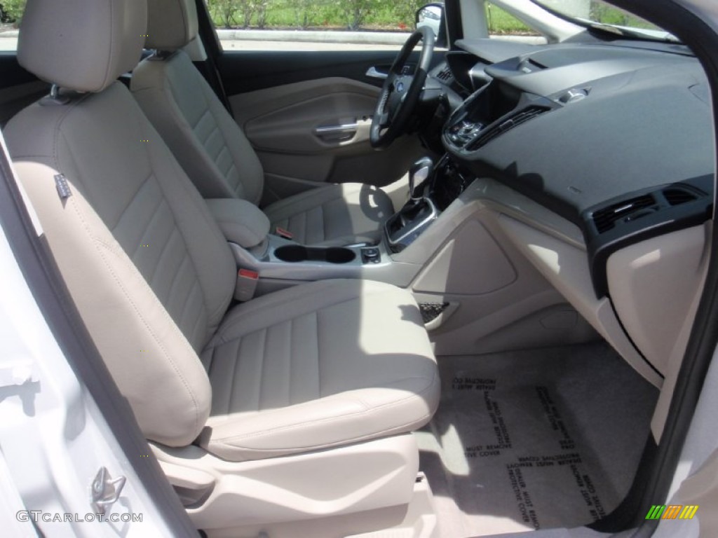 2015 C-Max Hybrid SEL - White Platinum Tricoat / Medium Light Stone photo #21