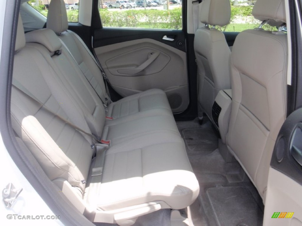 2015 C-Max Hybrid SEL - White Platinum Tricoat / Medium Light Stone photo #23