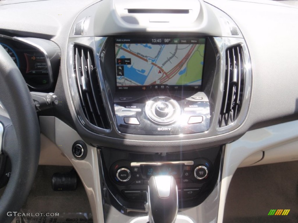 2015 C-Max Hybrid SEL - White Platinum Tricoat / Medium Light Stone photo #28