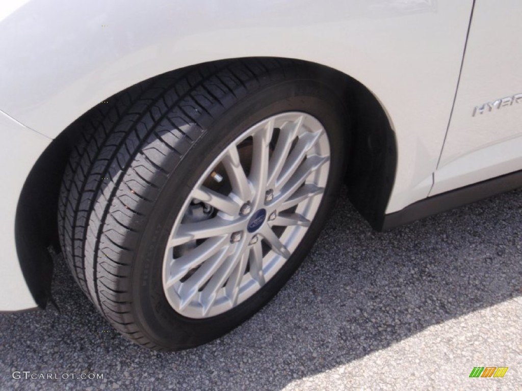 2015 C-Max Hybrid SEL - White Platinum Tricoat / Medium Light Stone photo #33