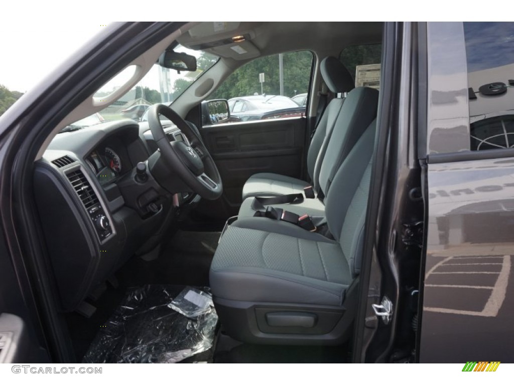2015 1500 Express Crew Cab 4x4 - Granite Crystal Metallic / Black/Diesel Gray photo #9