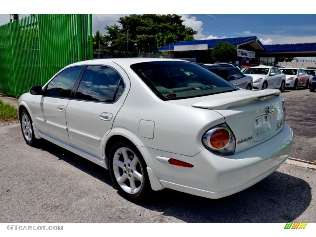 Glacier White Pearl 2003 Nissan Maxima SE Exterior Photo #106519933