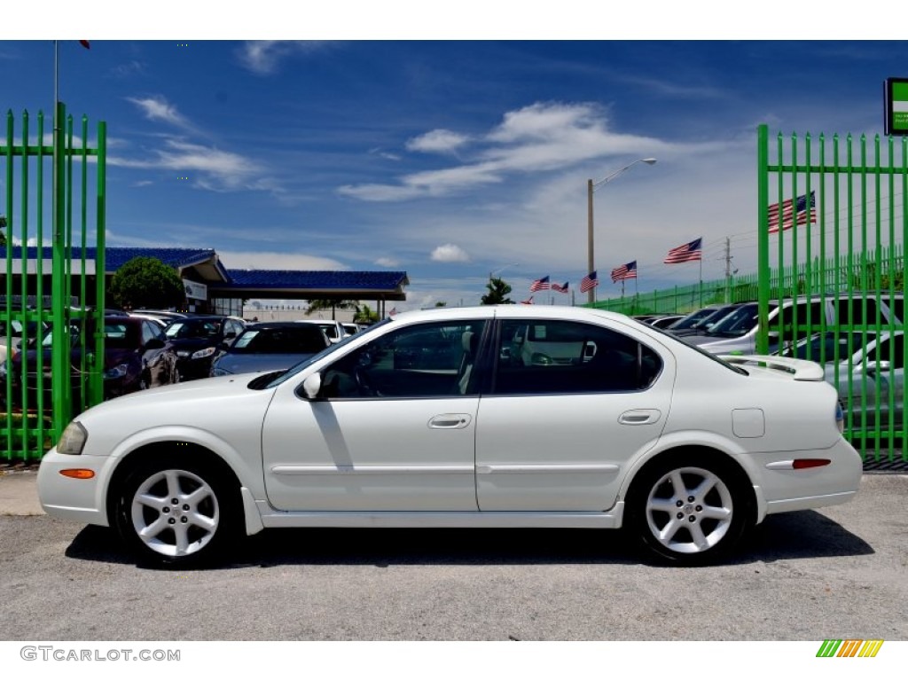Glacier White Pearl 2003 Nissan Maxima SE Exterior Photo #106520062