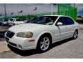 2003 Glacier White Pearl Nissan Maxima SE  photo #43