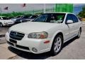 2003 Glacier White Pearl Nissan Maxima SE  photo #44