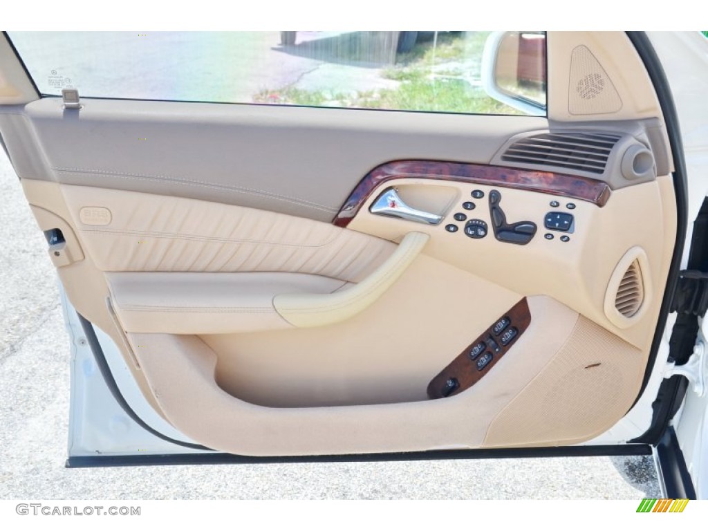 2002 S 600 Sedan - Alabaster White / Shell photo #22