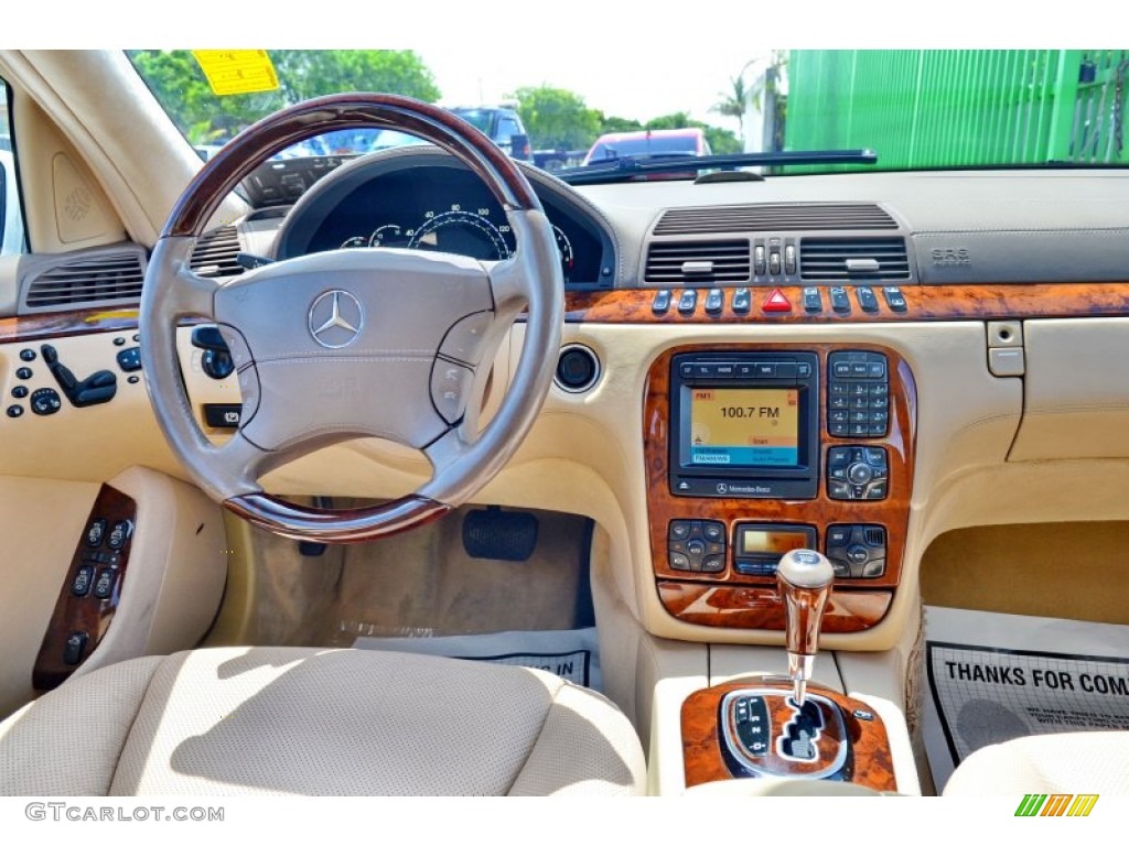 2002 Mercedes-Benz S 600 Sedan Shell Dashboard Photo #106521250