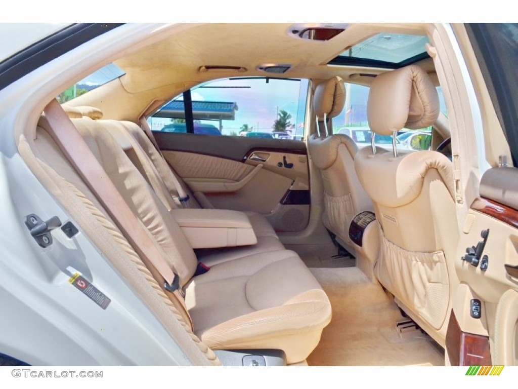 2002 S 600 Sedan - Alabaster White / Shell photo #54