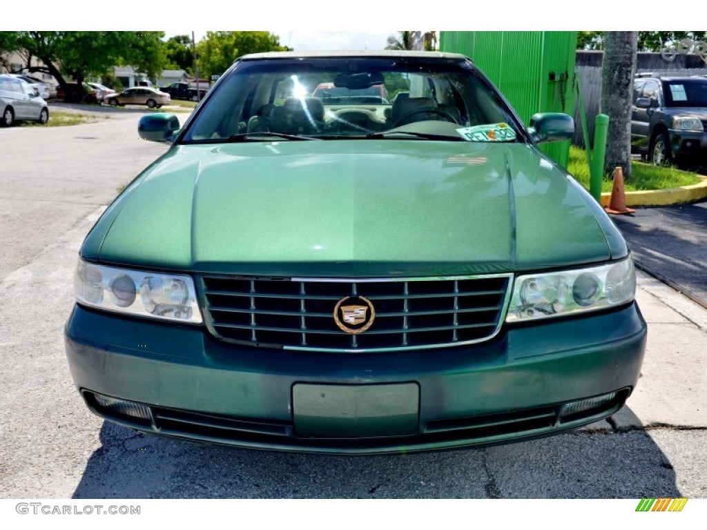 2003 Seville SLS - Forest Green / Dark Gray photo #2