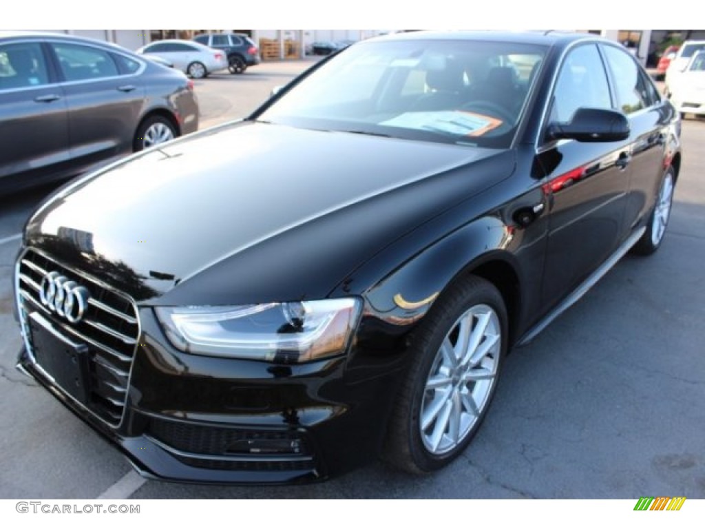 Brilliant Black 2016 Audi A4 2.0T Premium Exterior Photo #106527067