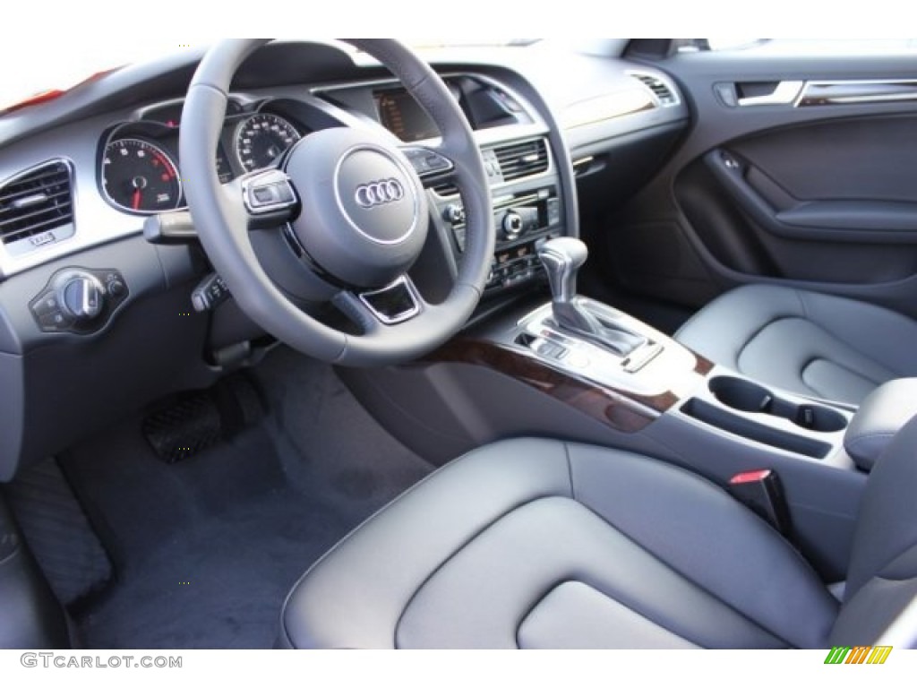 Black Interior 2016 Audi A4 2.0T Premium Photo #106527265