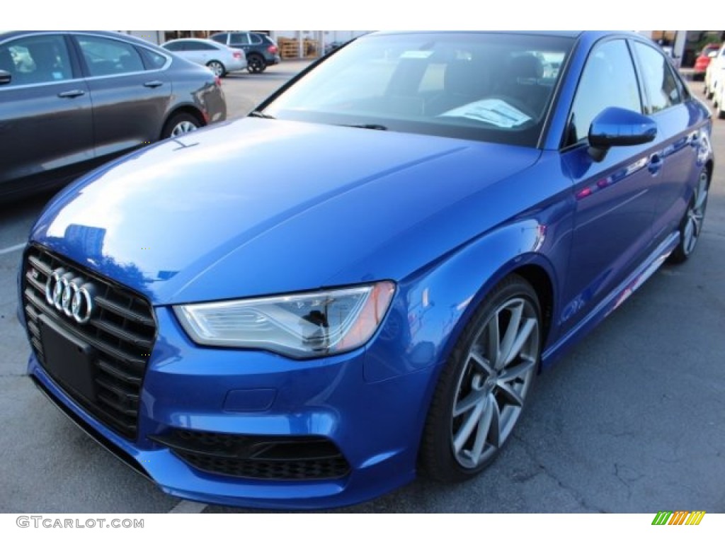 2016 S3 2.0T Premium Plus quattro - Sepang Blue Pearl / Black photo #3