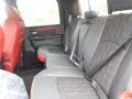 2015 Ram 1500 Rebel Theme Red/Black Interior Rear Seat Photo
