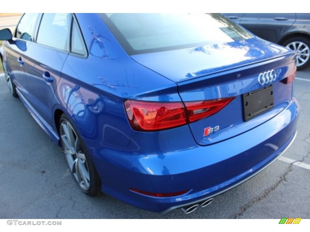 2016 S3 2.0T Premium Plus quattro - Sepang Blue Pearl / Black photo #6