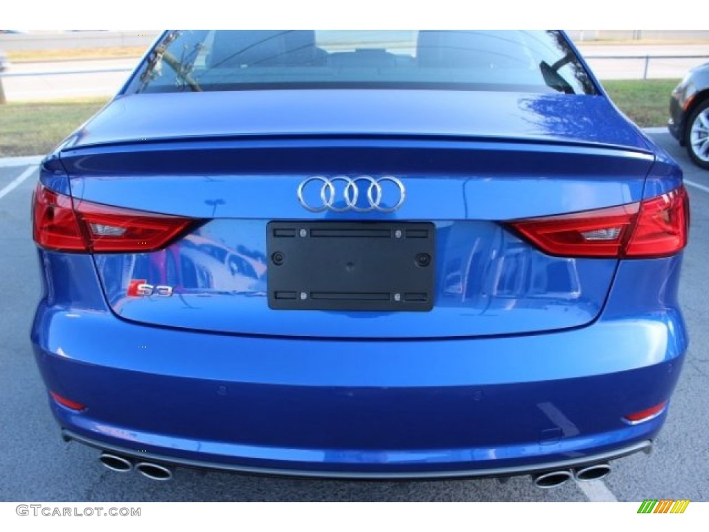 2016 S3 2.0T Premium Plus quattro - Sepang Blue Pearl / Black photo #7