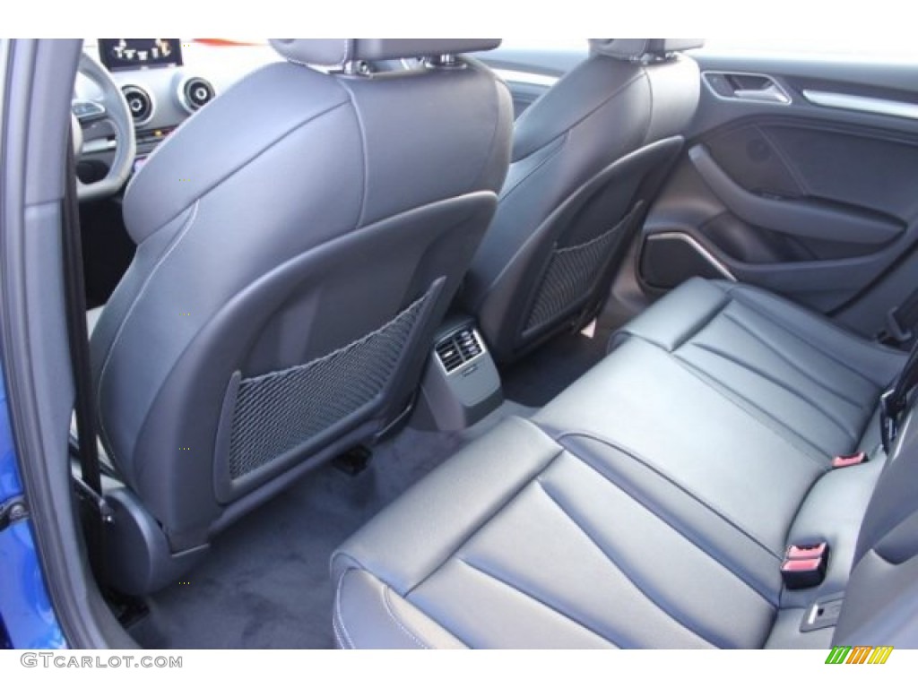 Black Interior 2016 Audi S3 2.0T Premium Plus quattro Photo #106529584