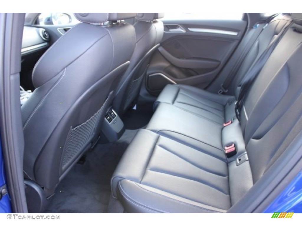 2016 Audi S3 2.0T Premium Plus quattro Rear Seat Photo #106529594