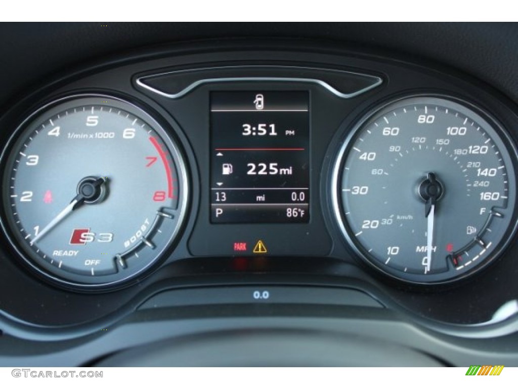 2016 Audi S3 2.0T Premium Plus quattro Gauges Photo #106529737
