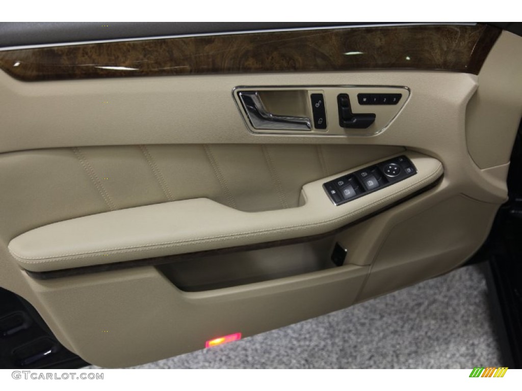 2011 E 350 4Matic Sedan - Capri Blue Metallic / Almond/Black photo #7