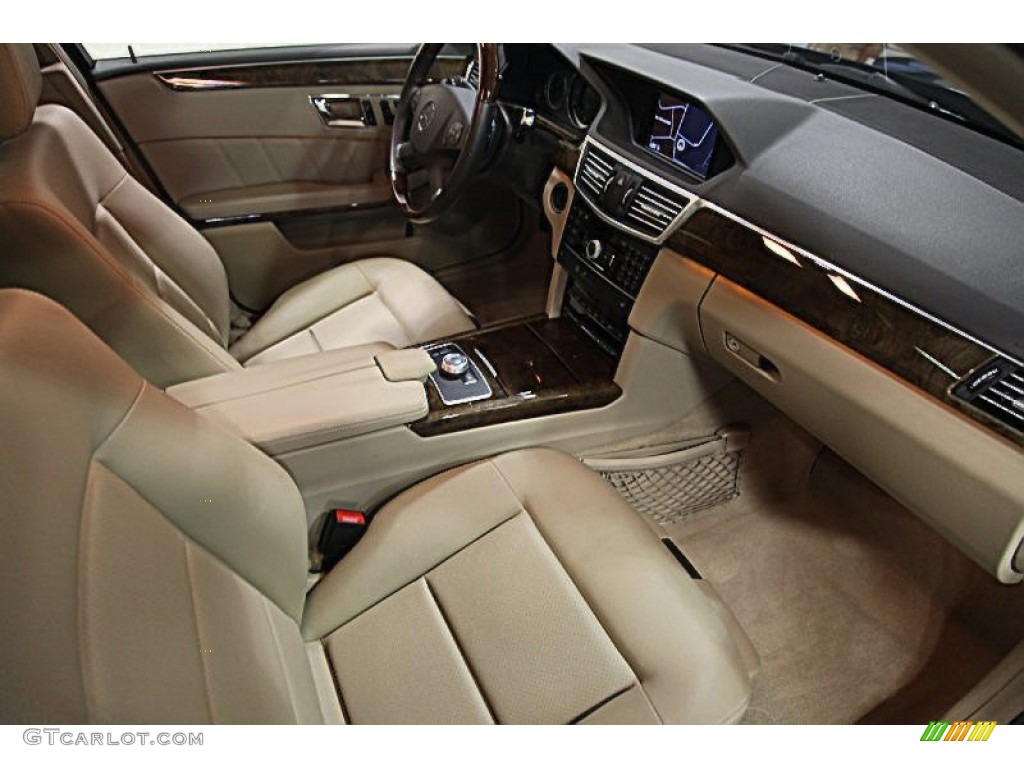 2011 E 350 4Matic Sedan - Capri Blue Metallic / Almond/Black photo #11