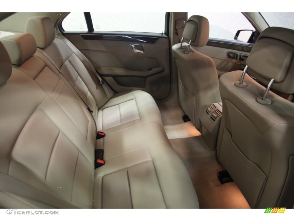 2011 E 350 4Matic Sedan - Capri Blue Metallic / Almond/Black photo #12