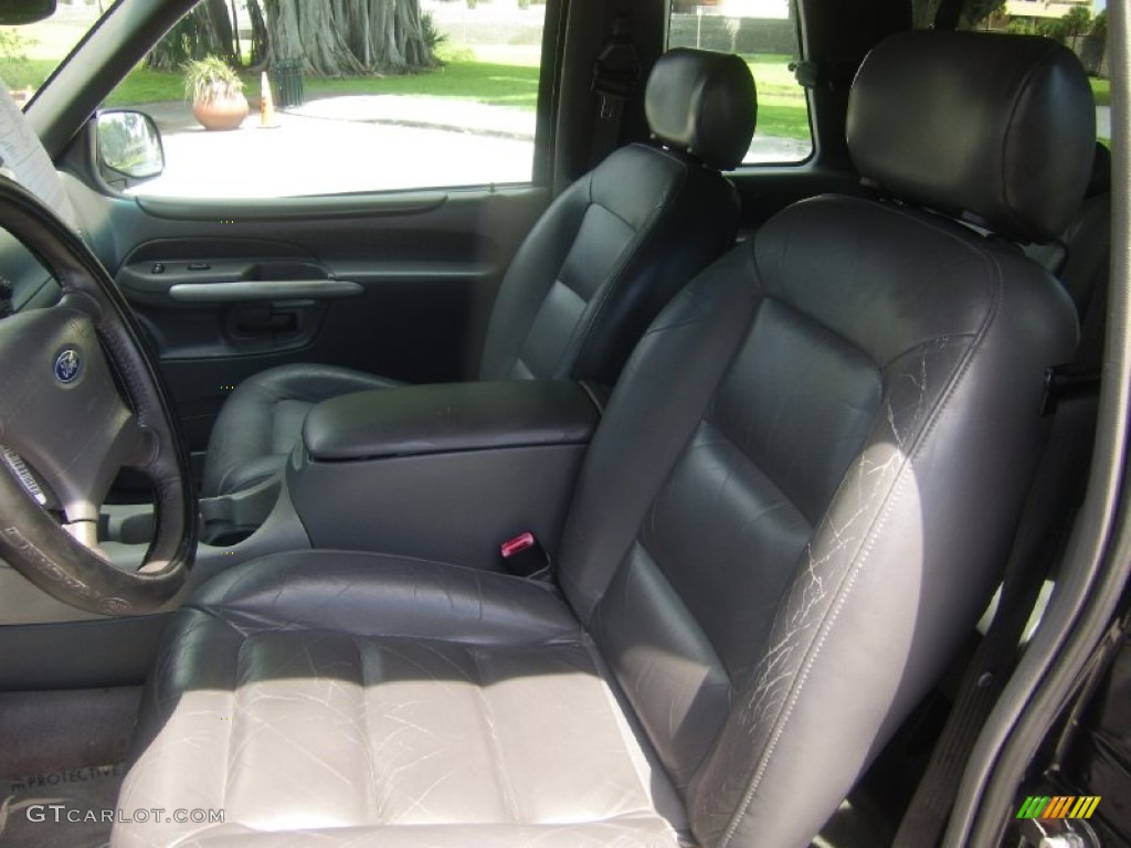 2002 Explorer Sport - Black Clearcoat / Graphite photo #7