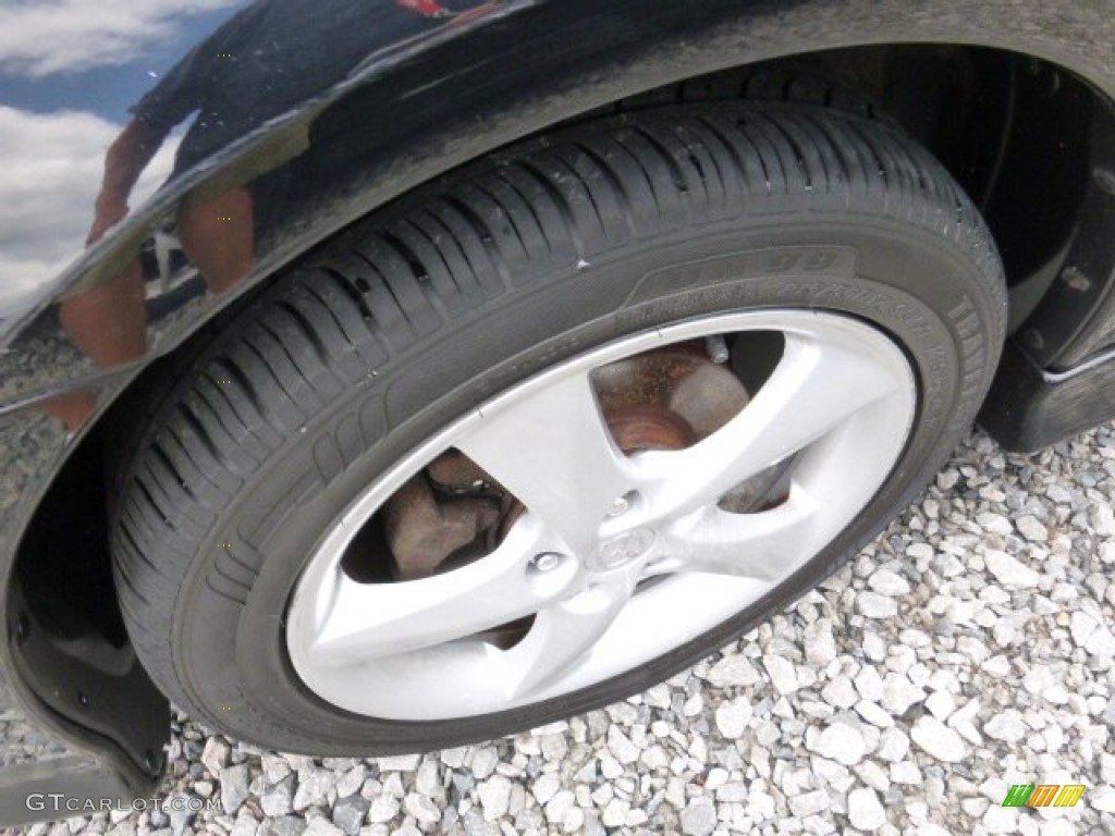 2005 MAZDA6 i Sport Hatchback - Onyx Black / Black photo #7