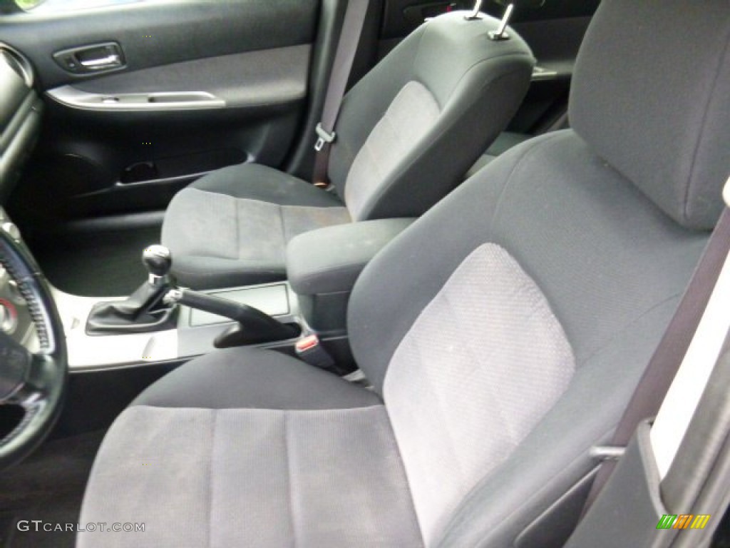 2005 MAZDA6 i Sport Hatchback - Onyx Black / Black photo #8