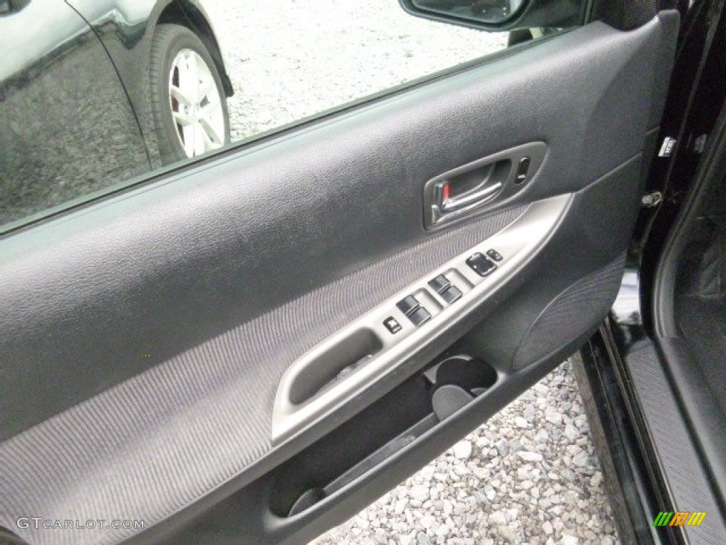 2005 MAZDA6 i Sport Hatchback - Onyx Black / Black photo #11