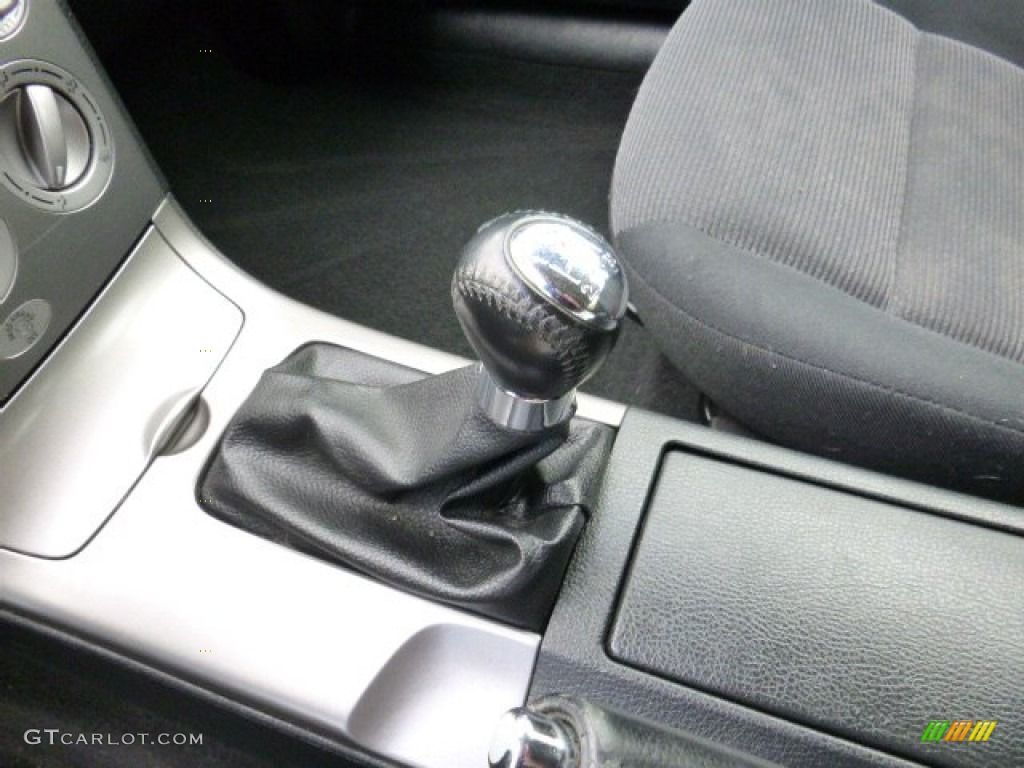 2005 MAZDA6 i Sport Hatchback - Onyx Black / Black photo #12