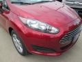 2016 Ruby Red Metallic Ford Fiesta SE Sedan  photo #2