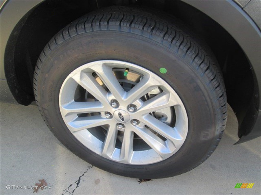 2015 Explorer XLT - Magnetic / Charcoal Black photo #4