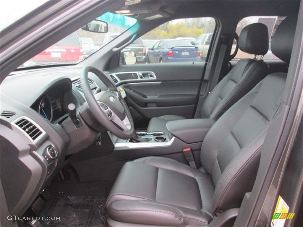 2015 Explorer XLT - Magnetic / Charcoal Black photo #23