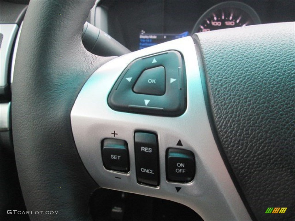 2015 Explorer XLT - Magnetic / Charcoal Black photo #29